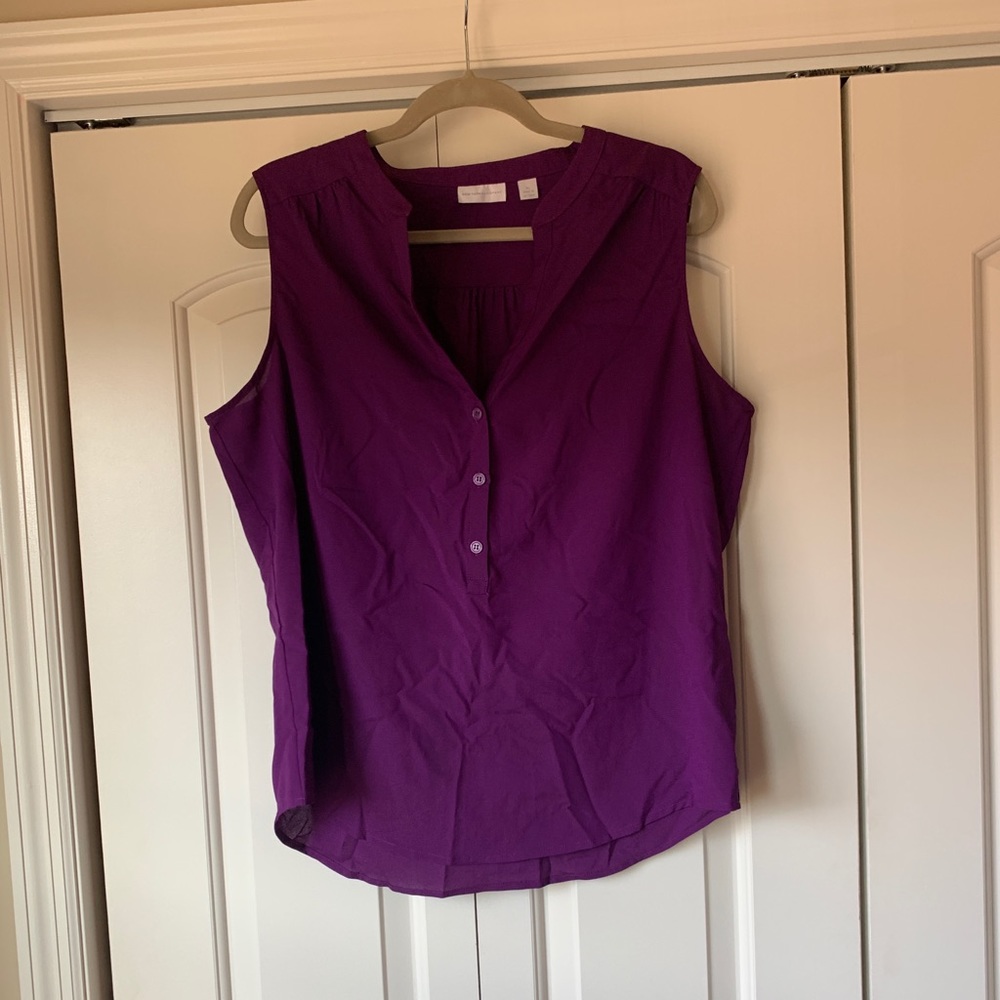 Women’s NY&Company Purple Tank Top - Size XL